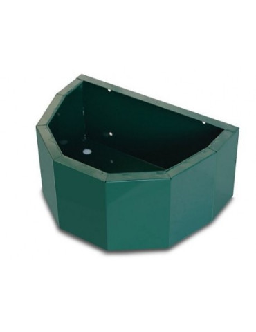 Comedero Pared Lacado Verde Capacidad 22 kg-Frontal